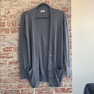 Madewell hidden button cardigan